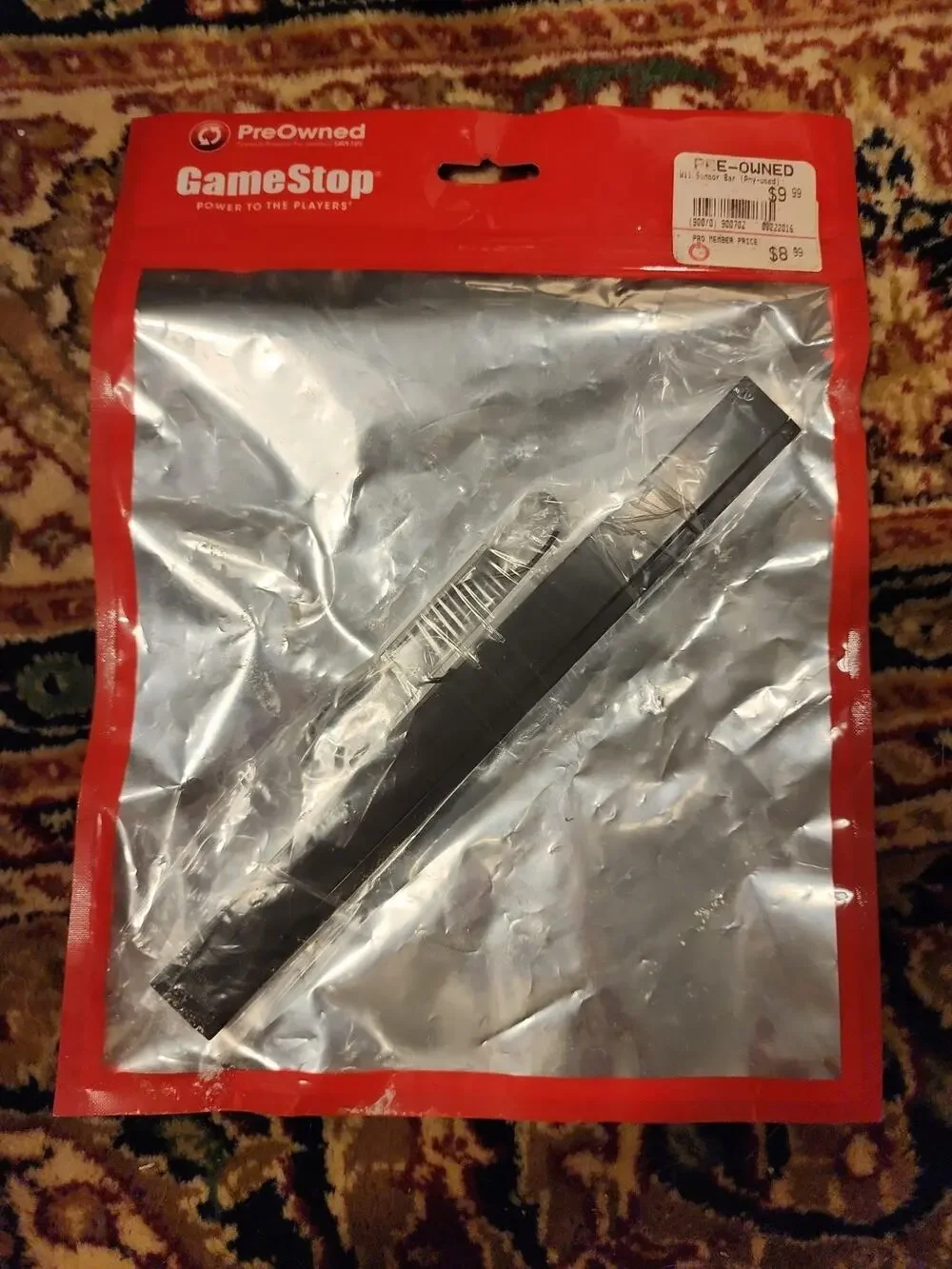 Nintendo RVL014 Sensor Bar - Black